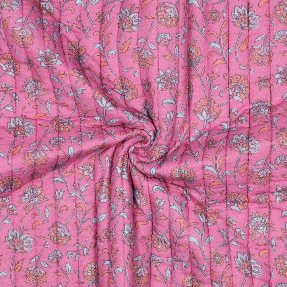 Stepped Double Gauze Flowers two-sided