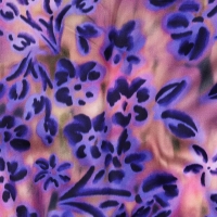 Cotton Satin Digital Flowers