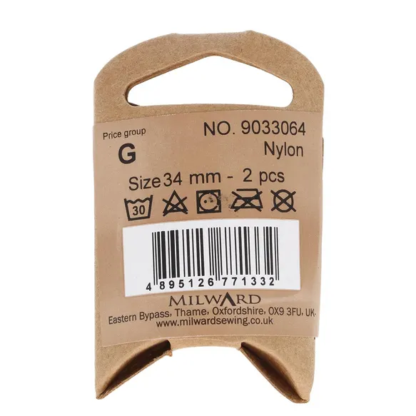 Milward Knoop swirl 34mm wit