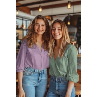 Lenzing Ecovero wijnrood