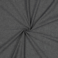 Yarn Dyed poplin zwart