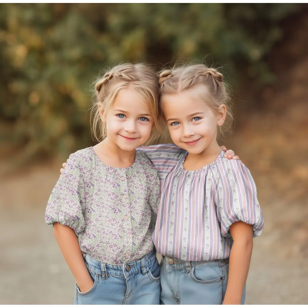 Poplin Lovely Rainbow Story