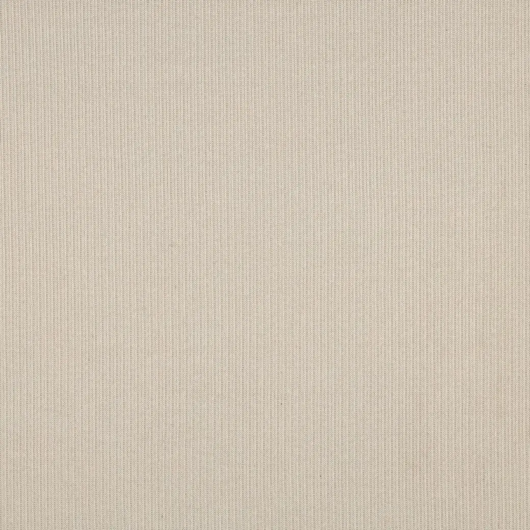 Cotton Knitted Rib Natural