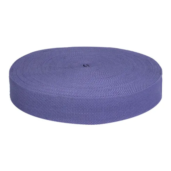 Keperband Tassenband extra sterk 38mm paars-blauw
