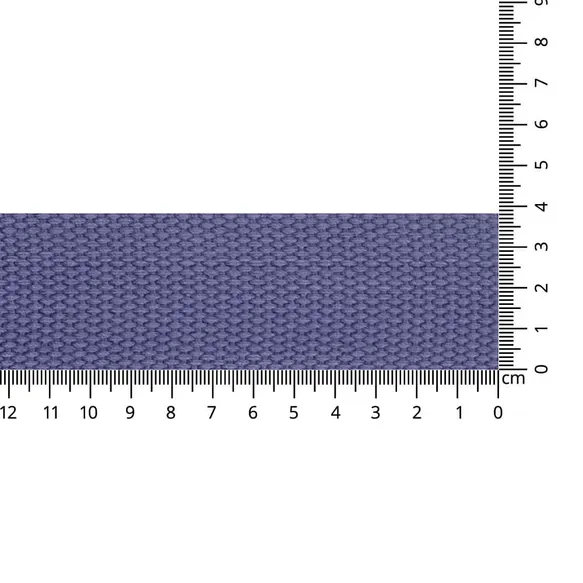 Keperband Tassenband extra sterk 38mm paars-blauw