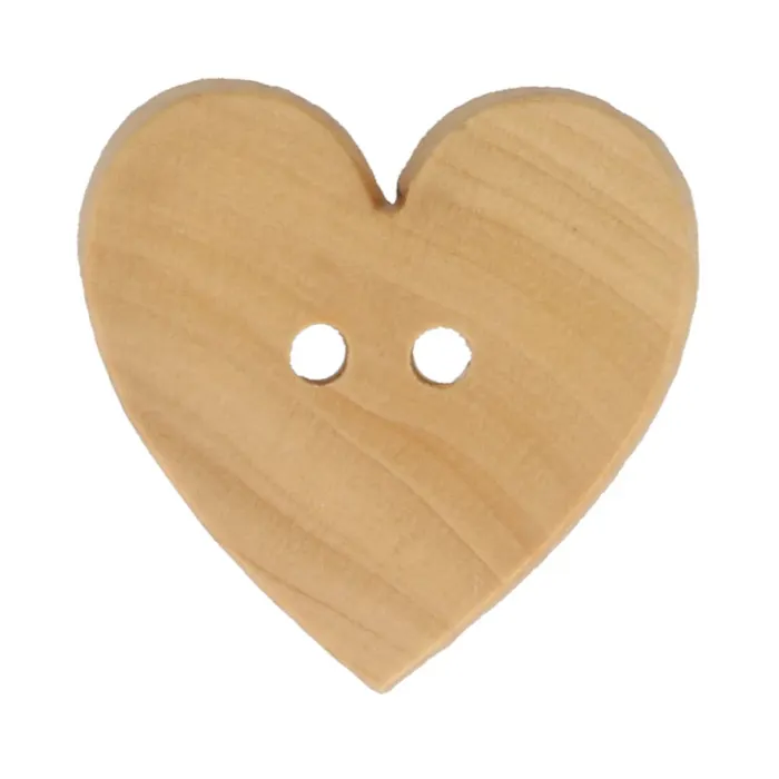 Milward Knoop 2-gaats hout hart 18mm - 1x6 st