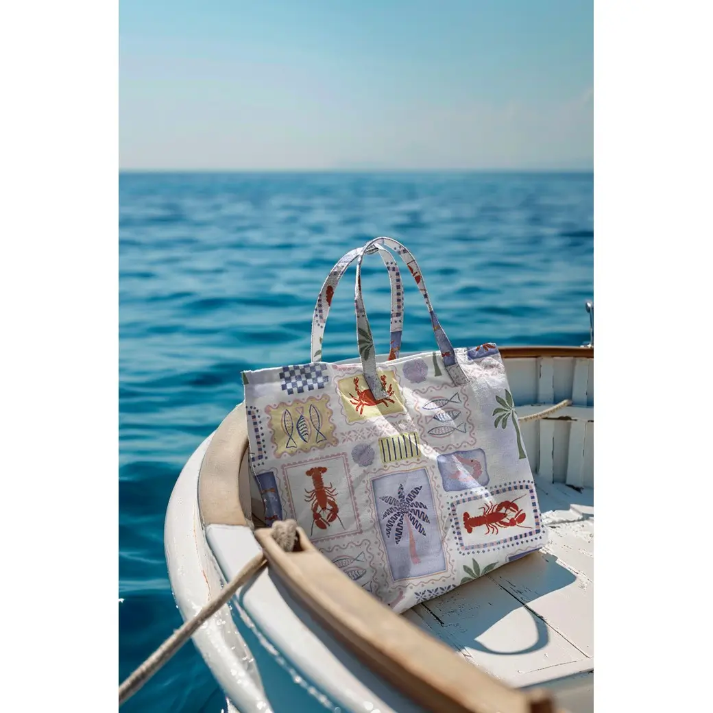 canvas digital summer patchwork