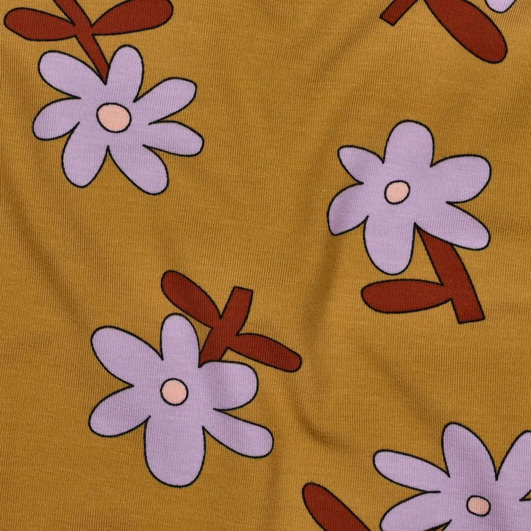 Jersey Gots Flowers J. Bourbon Oker