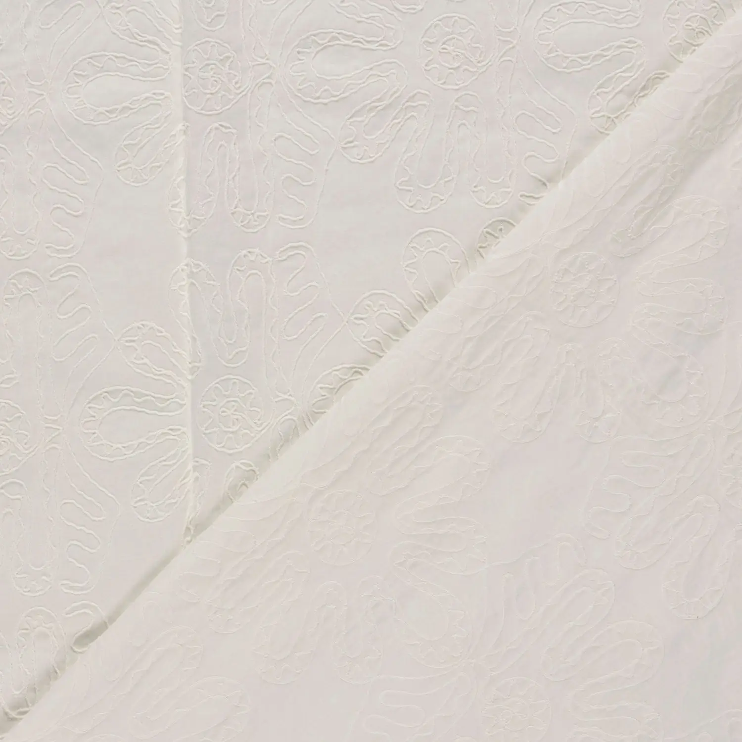 Cotton Embroidery Off White