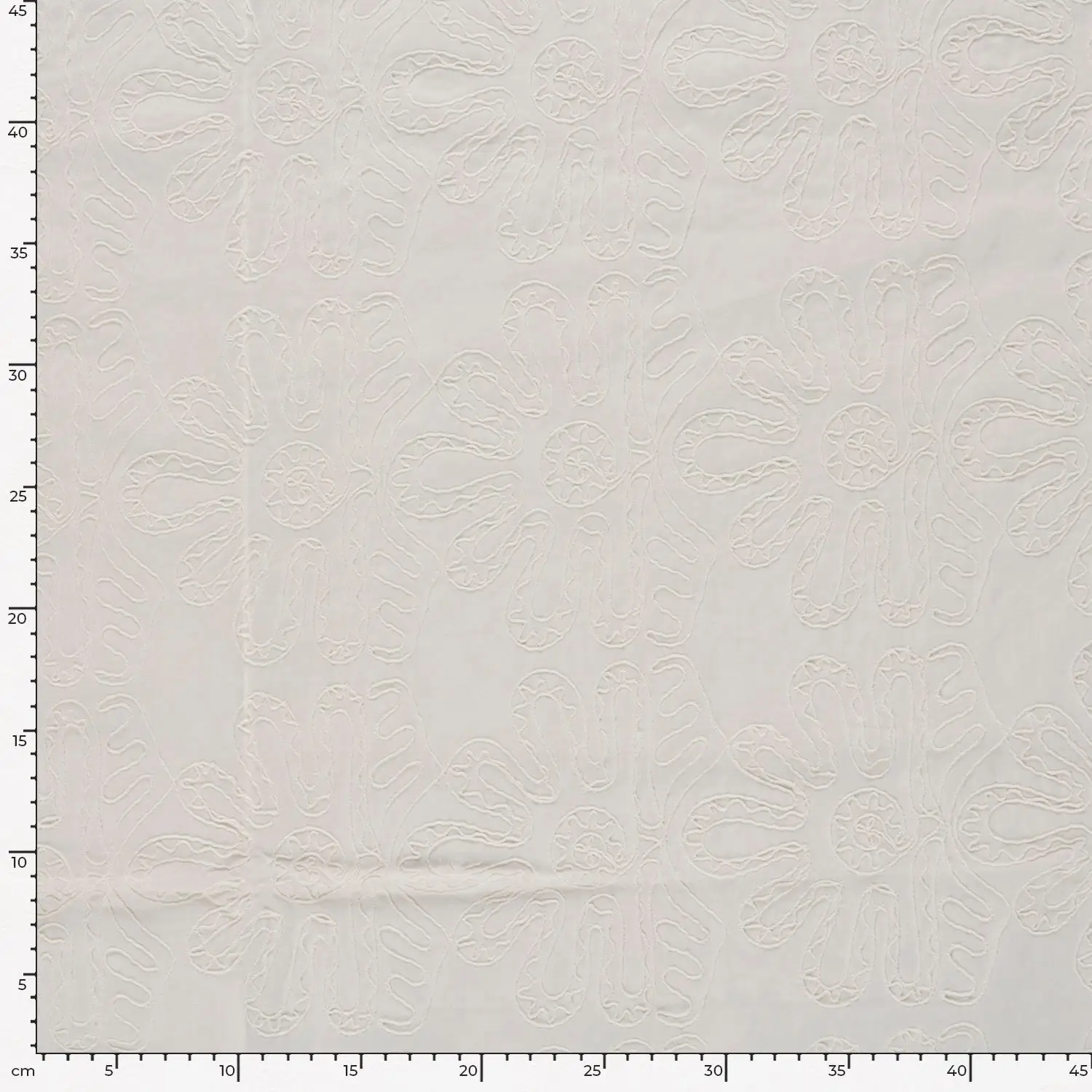 Cotton Embroidery Off White