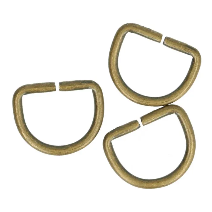 d ringen 15mm oud goud
