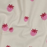 Poplin Gots Berries roze