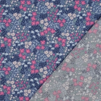 Coated Cotton Blauw