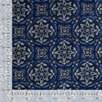 Canvas Digital Print Navy
