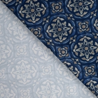 Canvas Digital Print Navy