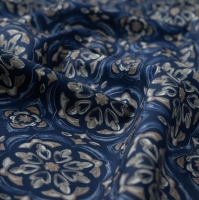 Canvas Digital Print Navy