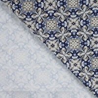 Canvas Digital Print Navy