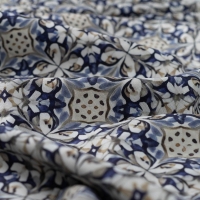 Canvas Digital Print Navy