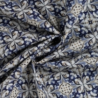 Canvas Digital Print Navy