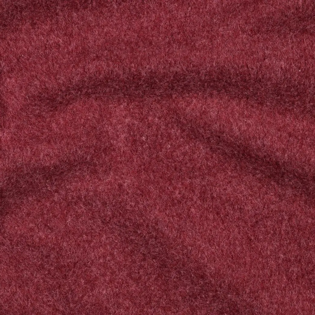 Cotton Fleece biologisch Burgundy