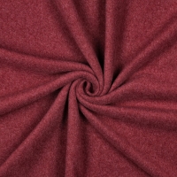 Cotton Fleece biologisch Burgundy