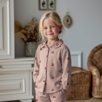 Flanel Kersen Naturel