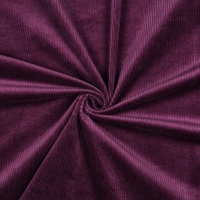 Corduroy washed 6w Stretch donkerpaars