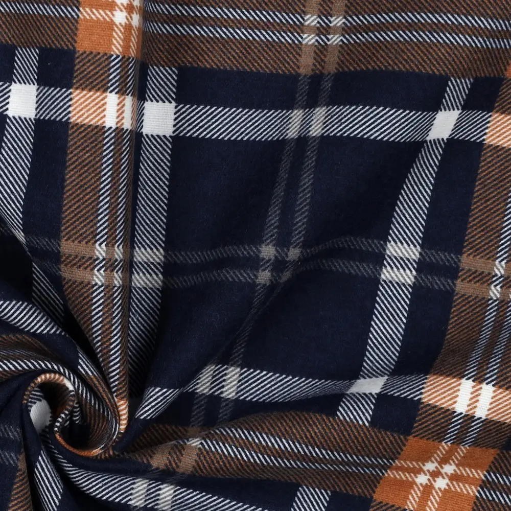 Flanel Plaid Navy