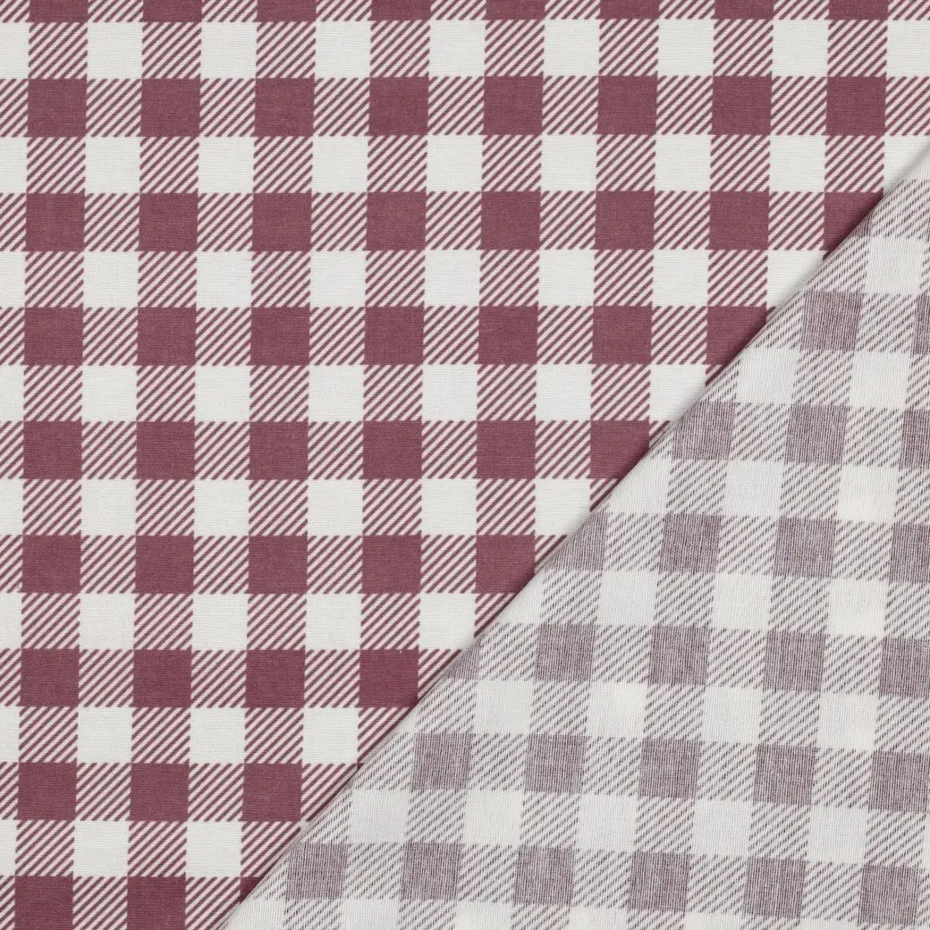 Flanel Checks Mauve