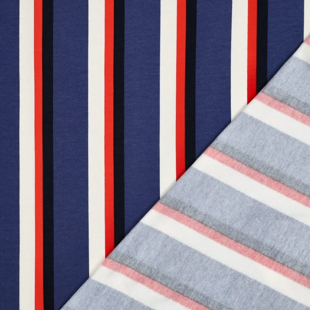 Soft Sweat Stripes Navy