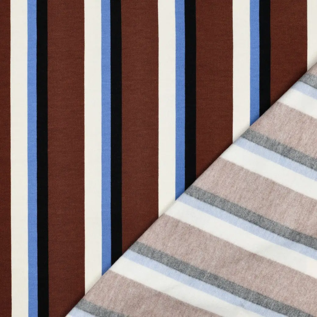 Soft Sweat Stripes Brown